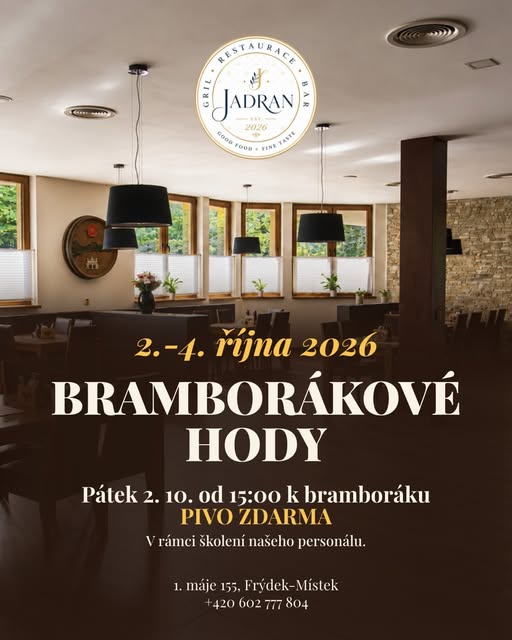 Bramborákové hody z příspěvku Restaurace Jadran na Instagramu
